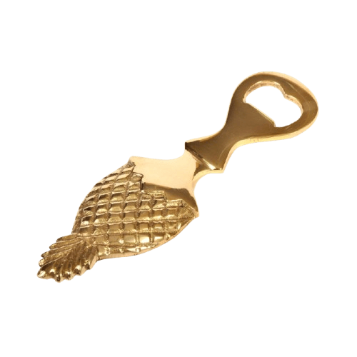 BRASS OPENER PINEAPPLE (POLISH)